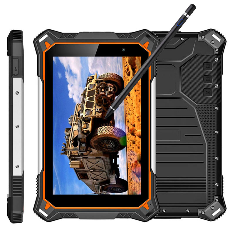 8'' Octa-core Android 11 Rugged tablets large memory&storage 10000mAh waterproof and dustproof IP68 ultra-long endurance Wifi Blutooth GPS positioning ultra-durable industrial tablet PC