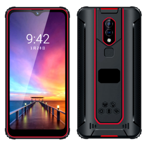 Factory Low Price 6.26 inch Android 9.1 Mobile Phone 4G LTE 8G RAM+128G ROM Support Fingerprint unlock Rugged Smart Phone