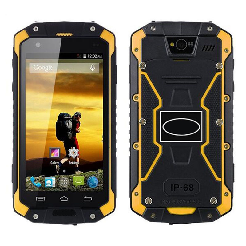 Factory 4.5 inch Android 5.1 rugged phone 2G+16G Smartphone 3G Network Mobile phone IP65 Waterproof Phone