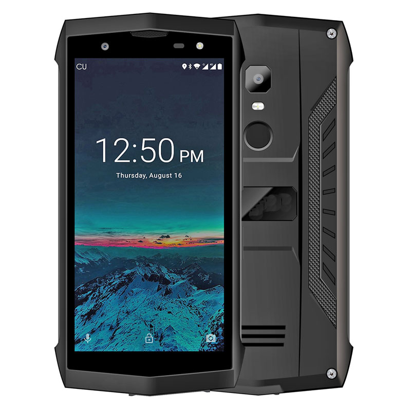 5 inch Quad-core4G LTE Networks IP68 Two Cameras .NFC PTT Android 8.1 Fingerprint rugged phone waterproof phone rugged smartphone outdoor phone