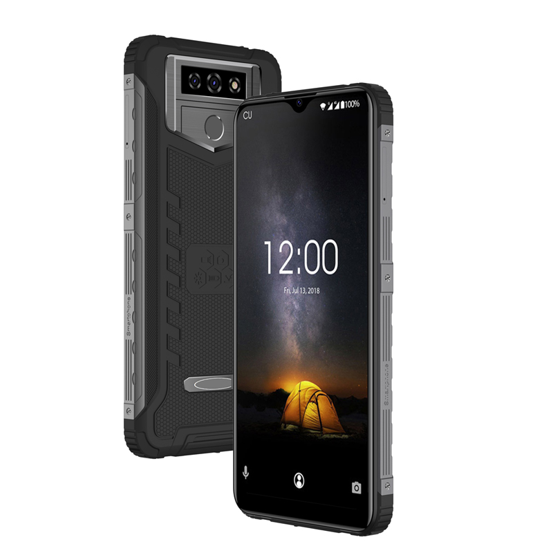 6.53 inch Android Smartphone 3G RAM+32G ROM 3G Mobile Phone Support Fingerprint IP65 Rugged Phone